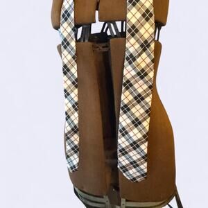 Tommy Hilfiger plaid tartan tie OSFA